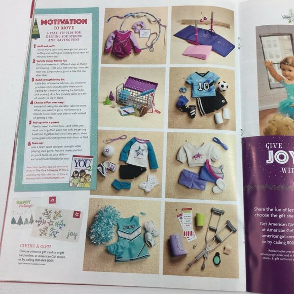 American Girl AG Catalog November 2017 Truly Me Sports Wellie Wishers Add-Ons - Picture 6 of 12